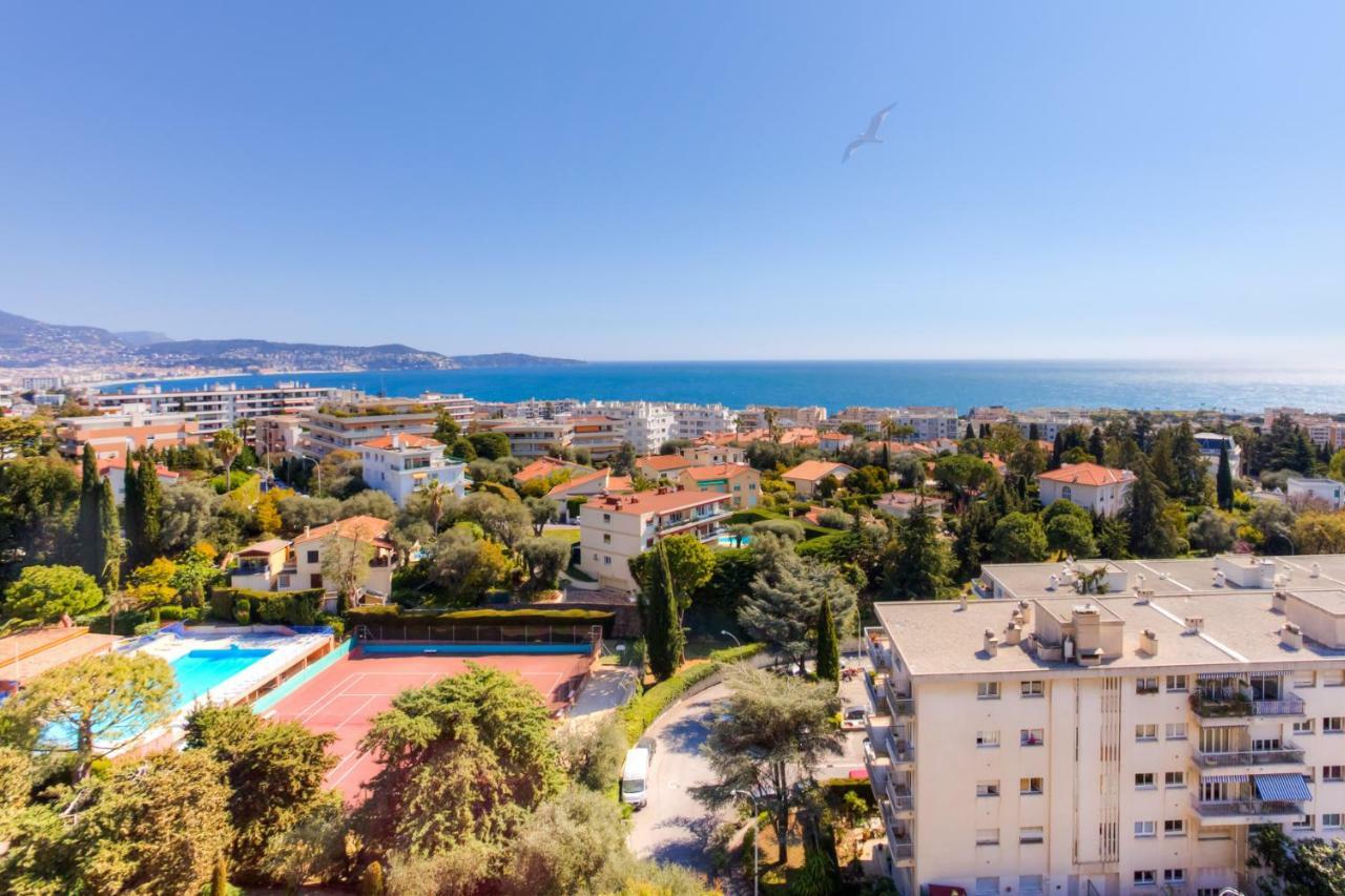 Confortable 3 Pieces Avec Superbe Vue Mer Nice Exterior foto