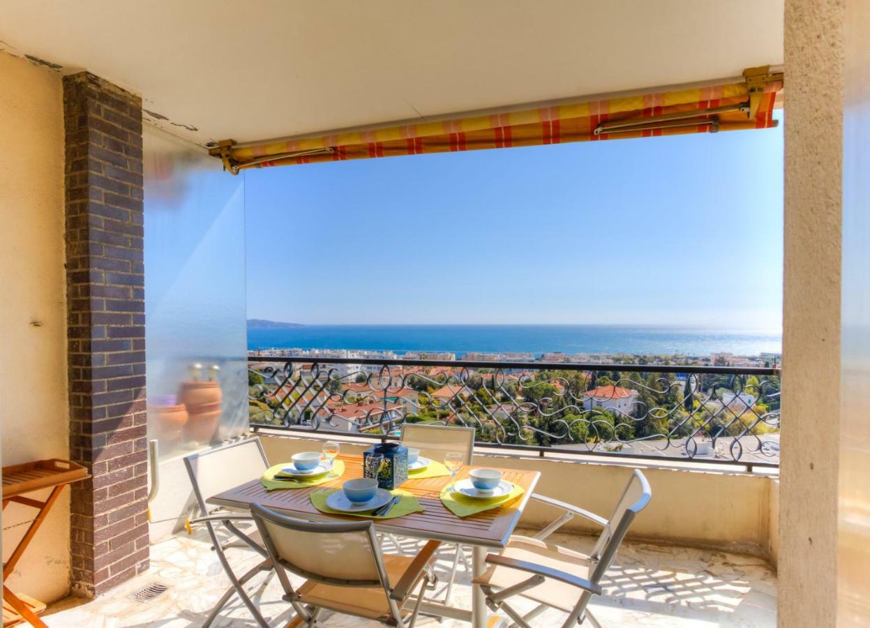 Confortable 3 Pieces Avec Superbe Vue Mer Nice Exterior foto